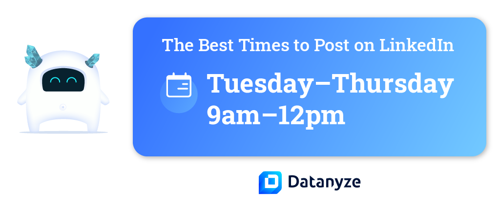 best time to post on linkedin