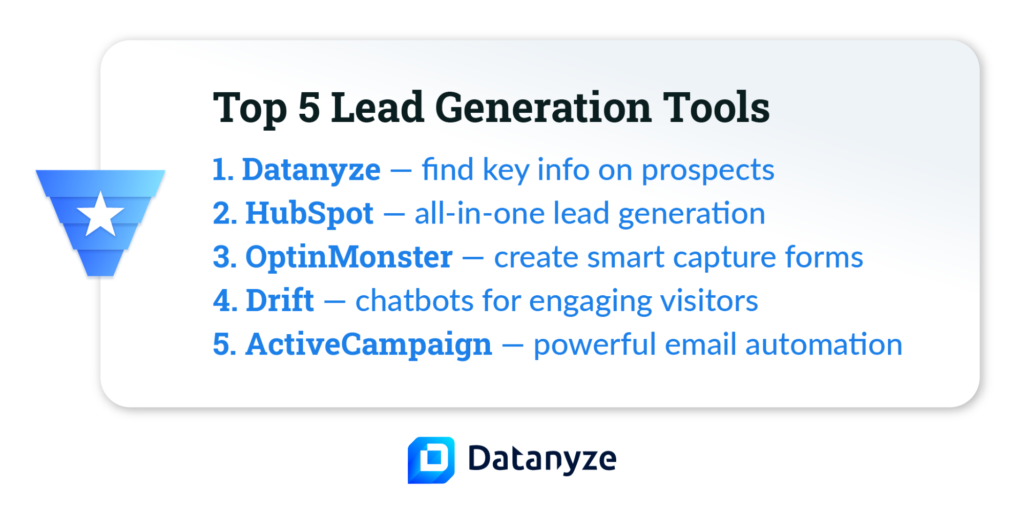 The 5 Best Lead Generation Tools in 2021