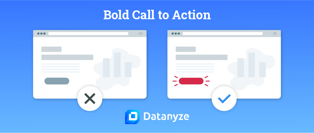 bold call to action