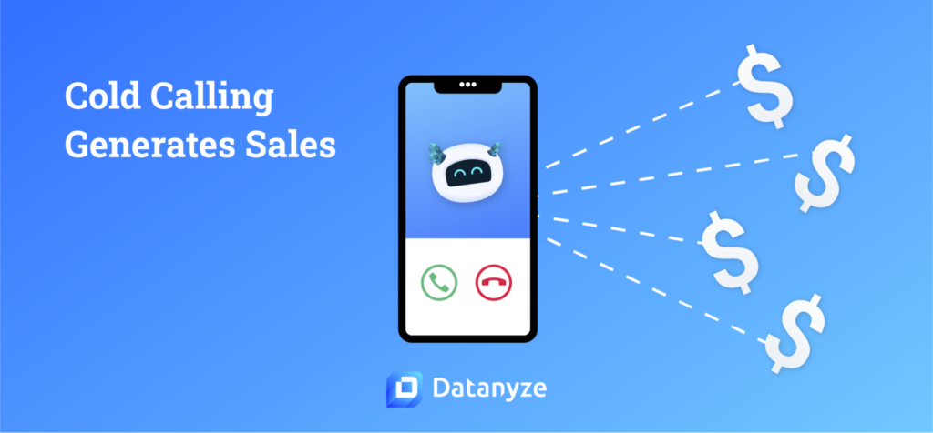 cold calling generates sales