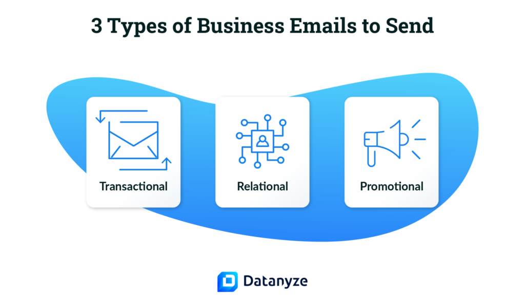 3 types of business emails to send