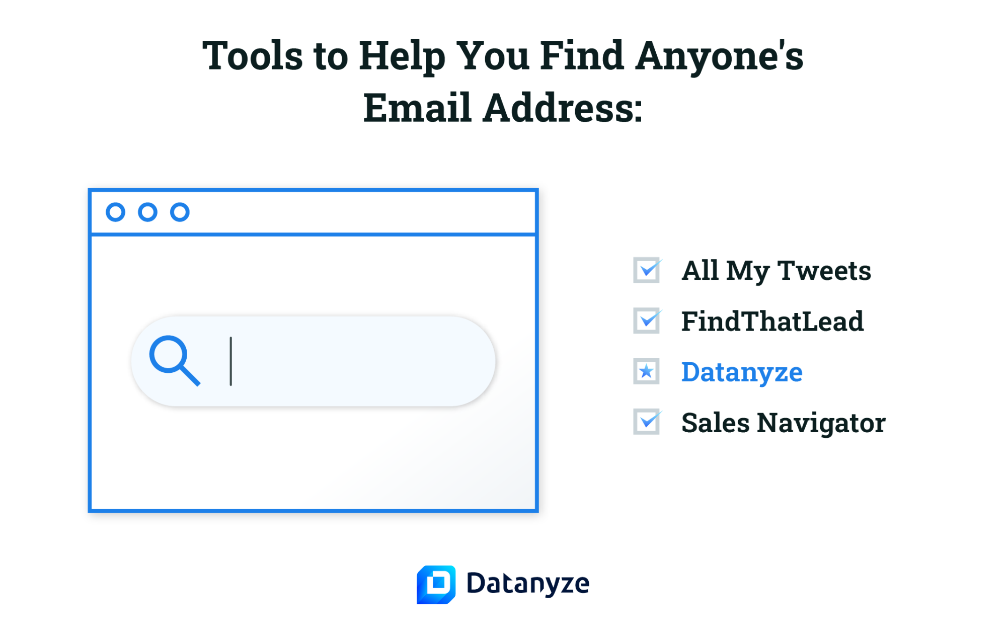 11 Ways to Find Email Addresses & Build Your List of Outbound Leads Datanyze Blog