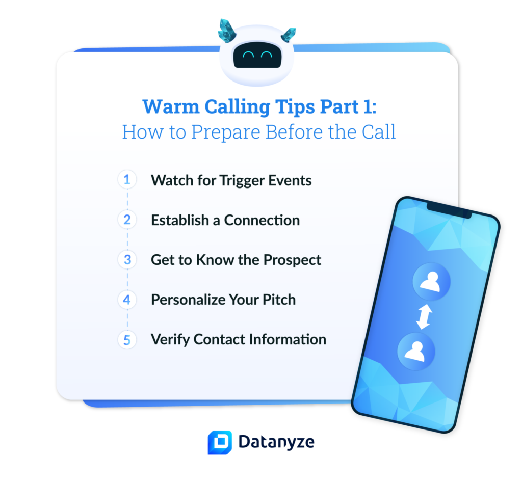 warm calling tips part 1