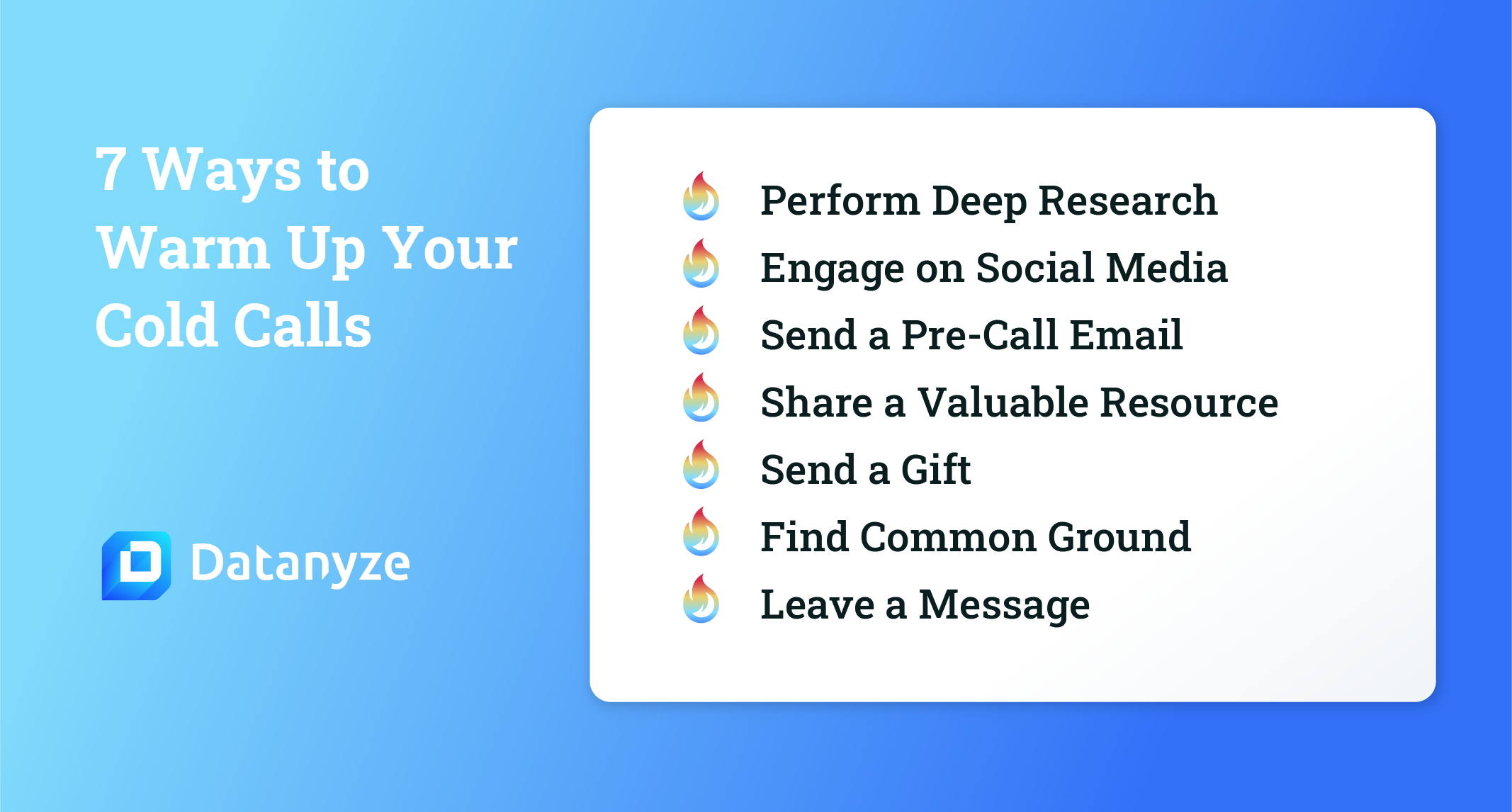 7 Ways to Warm Up Your Cold Calls