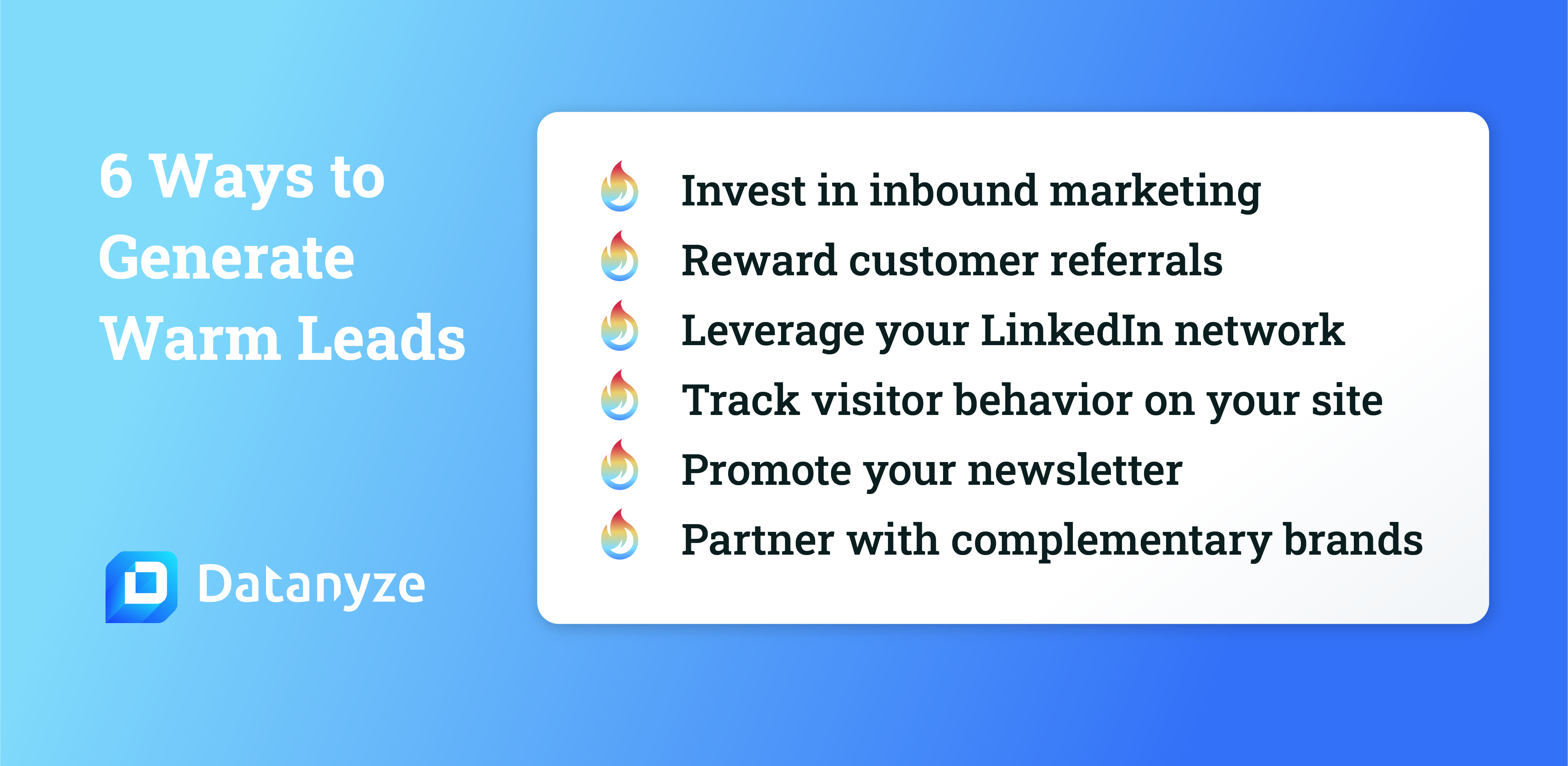 How to Generate Warm Leads for Your Sales Pipeline