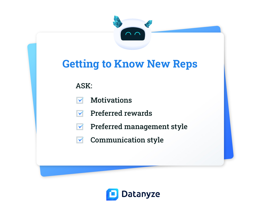 Getting to Know new reps