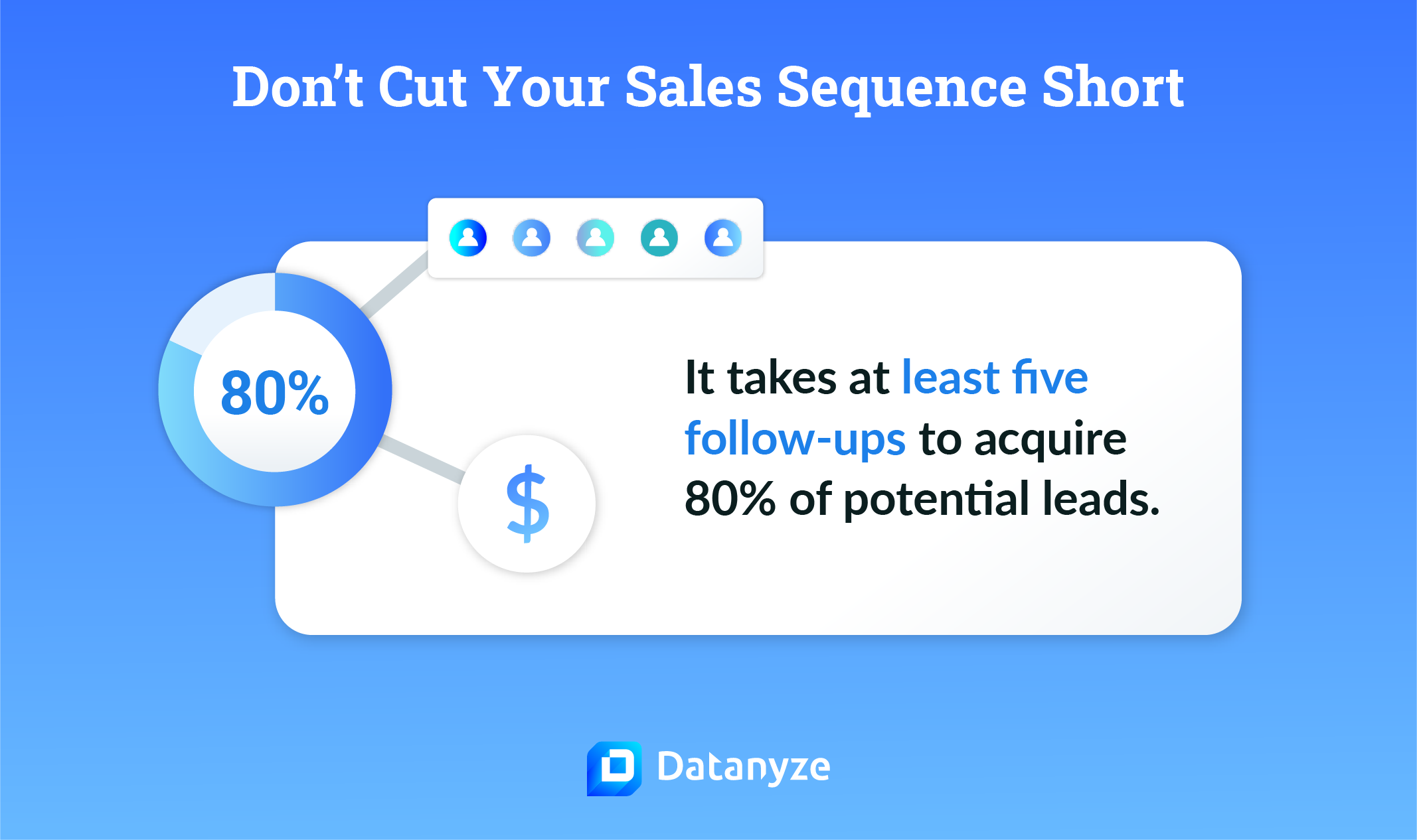 Don't cut your sales sequence short