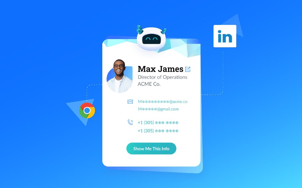 datanyze contact information card